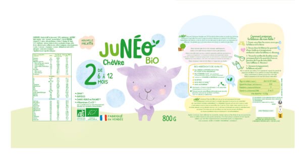 Juneo bio chèvre 2ème âge 6-12 mois – Image 2
