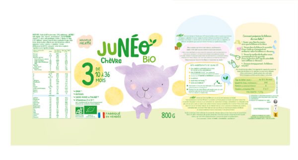 Juneo bio chèvre 3ème âge 10-36 mois – Image 2
