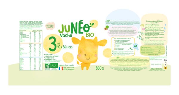 Juneo bio vache 3ème âge 10-36 mois – Image 2