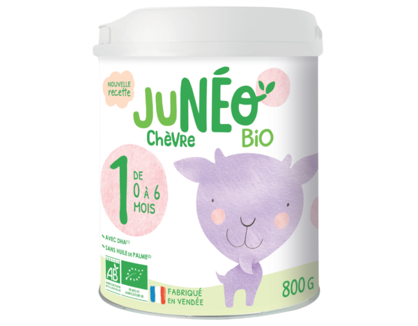 Juneo bio chèvre 1er âge 0-6 mois